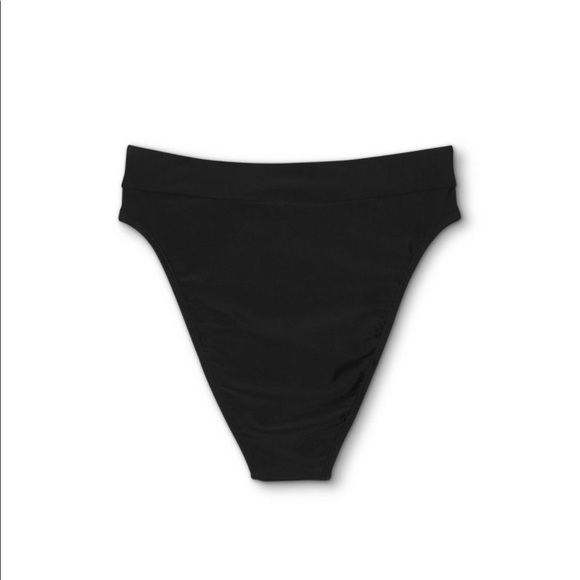 NWT Xhilaration Black Bikini Bottoms, size M - Picture 7 of 7